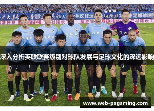 深入分析英联联赛级别对球队发展与足球文化的深远影响